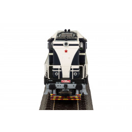 PIKO T435.057 ČSD blue (factory paint) diesel locomotive with Pennsylvania-type bogies, 3rd edition, analog H0