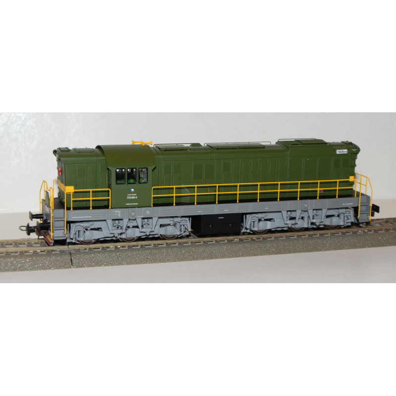 PIKO 770 ČSLA "Čmelák" diesel locomotive, 4th edition, analog, H0