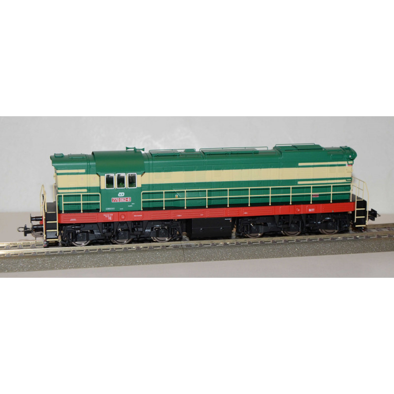 PIKO diesel locomotive series 770.062-8 ČD "Čmelák", 5th edition, analog H0