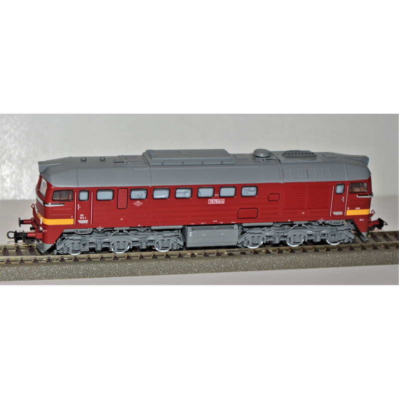 PIKO motorová lokomotiva T679.1584 ČSD, 4.ep.,  analog  H0