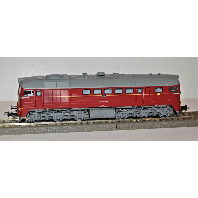 PIKO T679.1 ČSD diesel locomotive, analog, 4th edition, H0