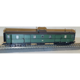 TILLIG  4-axle service car Pw4ü DR, 3rd class TT