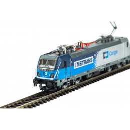 PIKO  elektrická lokomotiva 388 TRAXX METRANS / ČD Cargo , 6.ep., digitál + zvuk  TT