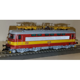 PIKO electric locomotive series 242 ČSD "Plecháč" analog, 4th edition, NEM 662 Next18 interface  TT