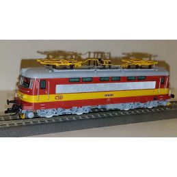 PIKO electric locomotive series 242 ČSD "Plecháč" analog, 4th edition, NEM 662 Next18 interface  TT