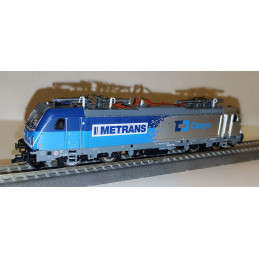 PIKO elektrická lokomotiva 388 TRAXX METRANS / ČD Cargo , 6.ep., analog  TT