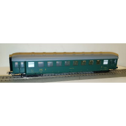 PIKO 4-axle passenger baggage car Balm 2 class ČSD green "Plzeňská dráha" H0