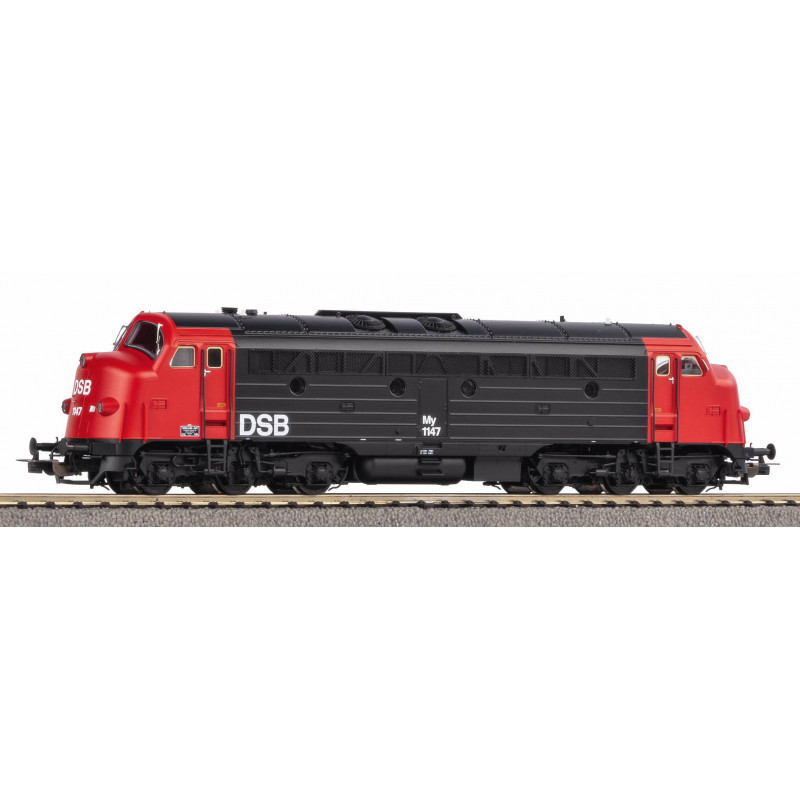 PIKO MY 1100 DSB "NOHAB" diesel locomotive, 4th series, analog H0