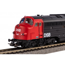 PIKO MY 1100 DSB "NOHAB" diesel locomotive, 4th series, analog H0
