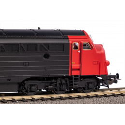 PIKO MY 1100 DSB "NOHAB" diesel locomotive, 4th series, analog H0