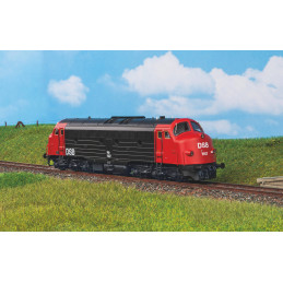 PIKO motorová lokomotiva MY 1100 DSB "NOHAB",4.ep., analog  H0