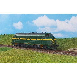 PIKO motor locomotive Serie 52 SNCB "NOHAB", 4th edition, digital + sound H0