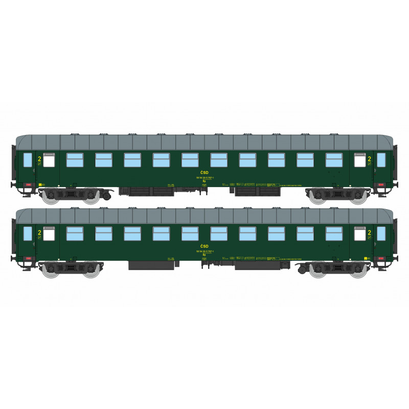 IGRAMODEL 4-axle passenger car Bp ČSD Plzeň / Zdice 2, IV. ep.  TT