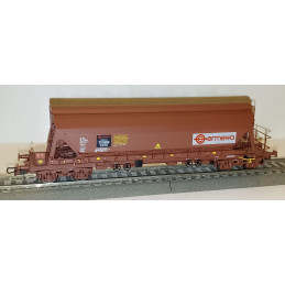 ALBERT MODELL 4-axle dump car Tanpps ERMEWA, ep.VI, brown, car no.: 0559 084-5 H0