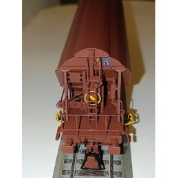 ALBERT MODELL 4-axle dump car Tanpps ERMEWA, ep.VI, brown, car no.: 0559 084-5 H0