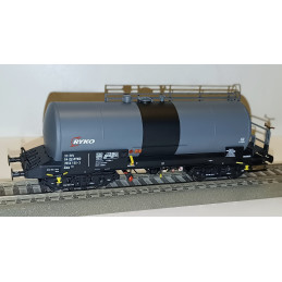 ALBERT MODELL 4-axle boiler car Zas CZ-RYKO gray-black, ep.VI., gray, car no.: 7854 130-3 H0