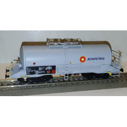ALBERT MODELL 4-axle boiler car Zaes ČD "ROMPETROL" gray, ep.VI., gray, car no.: 7880 530-2  H0