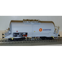 ALBERT MODELL 4-axle boiler car Zaes ČD "ROMPETROL" gray, ep.VI., gray, car no.: 7880 537-7  H0