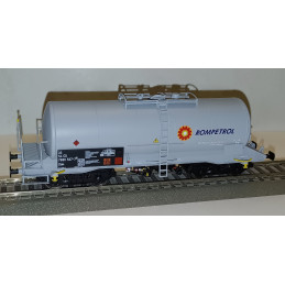 ALBERT MODELL 4-axle boiler car Zaes ČD "ROMPETROL" gray, ep.VI., gray, car no.: 7880 537-7  H0