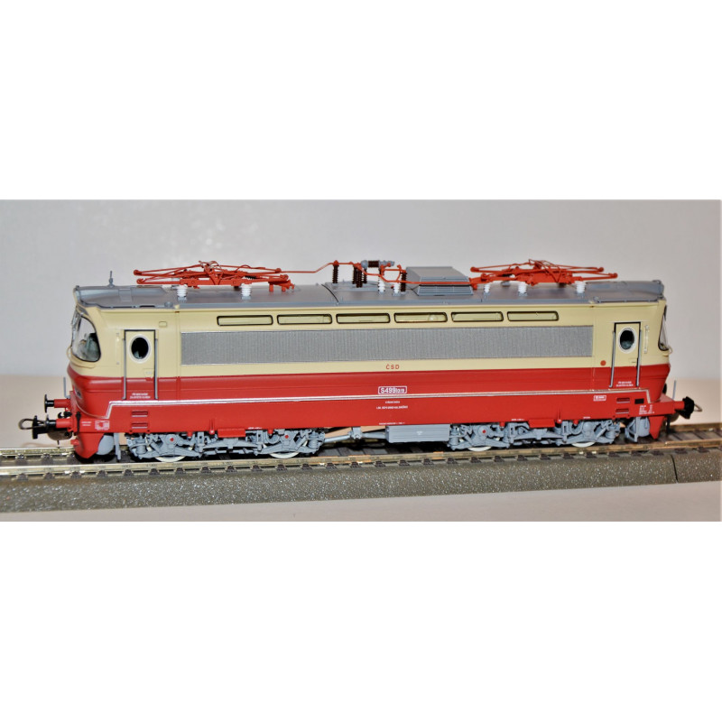 PIKO electric locomotive S499.1019 ČSD "Laminátka", 4th series, analog, Plux22 interface   H0