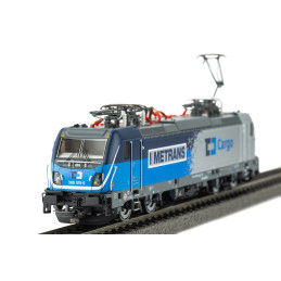 PIKO Elektrická lokomotiva 388.015-0 TRAXX ČD Cargo - METRANS,  digitál + zvuk H0