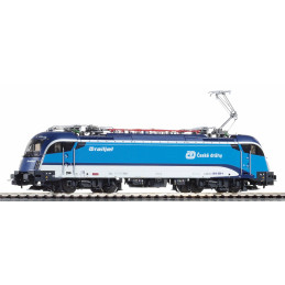 PIKO čtyřsystémová elektrická lokomotiva 1216.250-1 ČD "Taurus", 6.ep., analog        H0