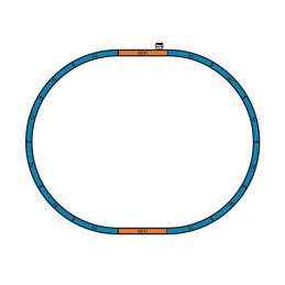 PIKO analog starter set freight train   H0