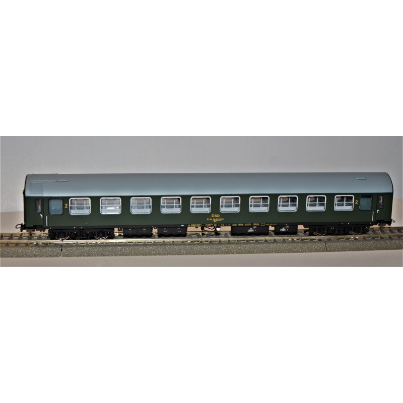 PIKO 4-axle passenger car type "Y" Ba 2nd class ČSD, 4th series  H0
