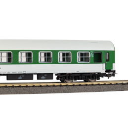 PIKO 4-axle passenger car type "Y" B 2nd class ČD, 5th series    H0