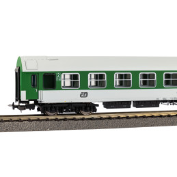 PIKO 4-axle passenger car type "Y" B 2nd class ČD, 5th series    H0