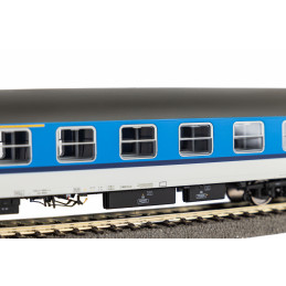 PIKO 4-axle passenger car type "Y" AB 1st and 2nd class ČD, paint scheme "Najmrd 1", 5th edition. H0