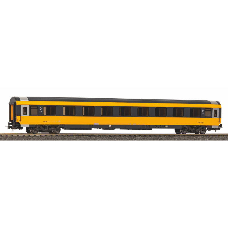 PIKO 4-axle "Eurofima" 2nd class Regiojet passenger car, 6th edition   H0