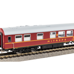 PIKO 4-axle dining car type "Y" DR "MITROPA", 4th edition  H0