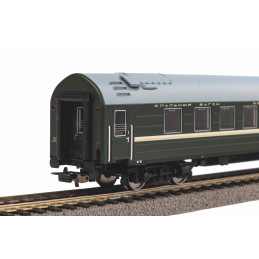 PIKO 4-axle "Y" type sleeping car WLABm SŽD, 4th edition, H0