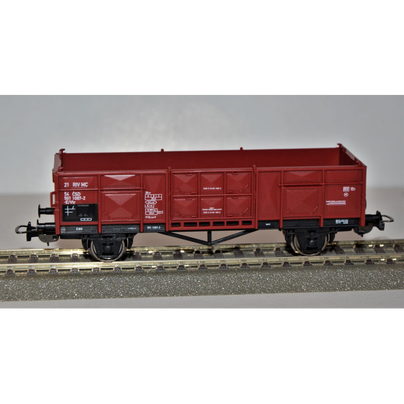 PIKO 2-axle open wagon Vtr ČSD, 4th series  H0