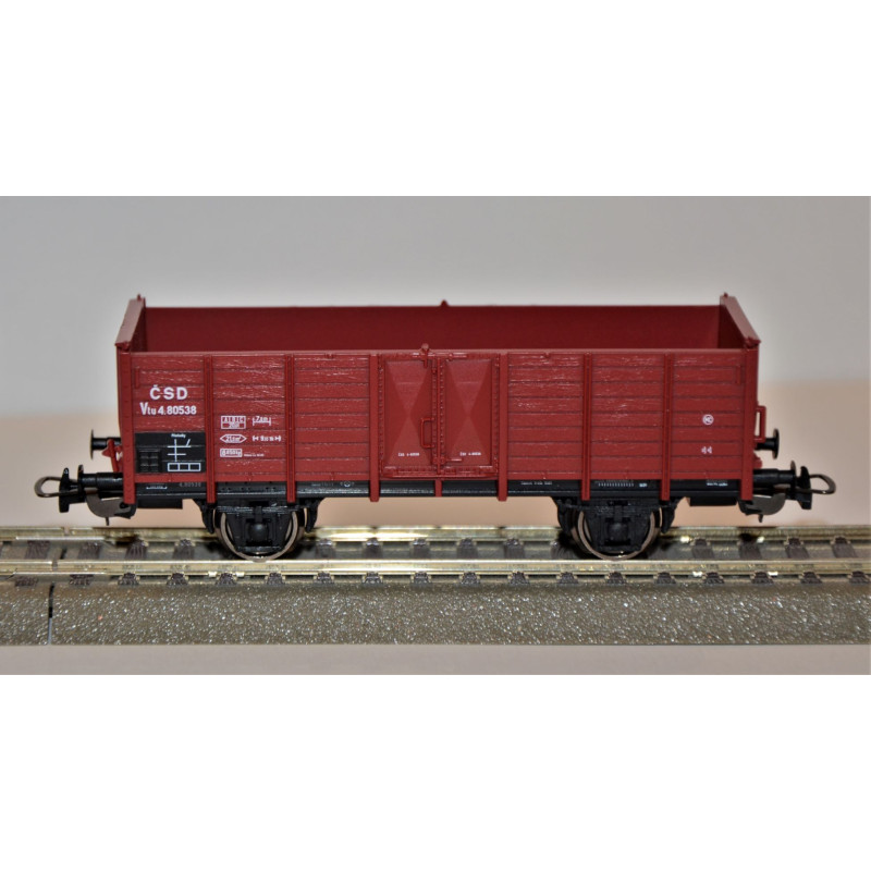 PIKO 2-axle open wagon Vtu ČSD, 3rd edition  H0