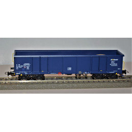 PIKO set of 2 open Eaos AXbenet wagons with sand load, 6th edition. H0