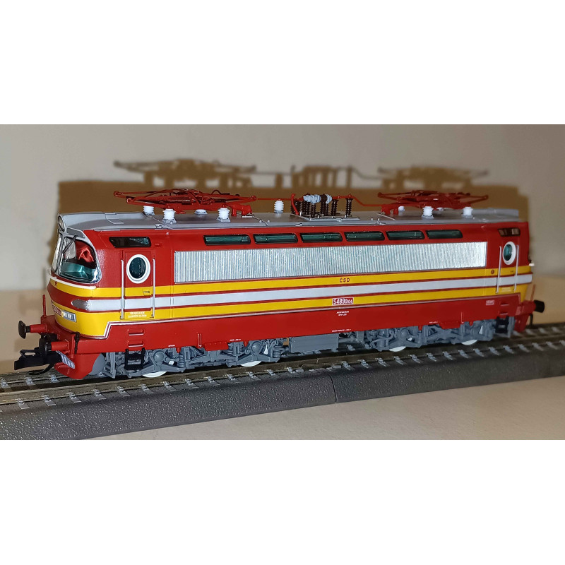 PIKO elektrická lokomotiva S489.0104 ČSD "Laminátka", 4.ep.,  analog  TT