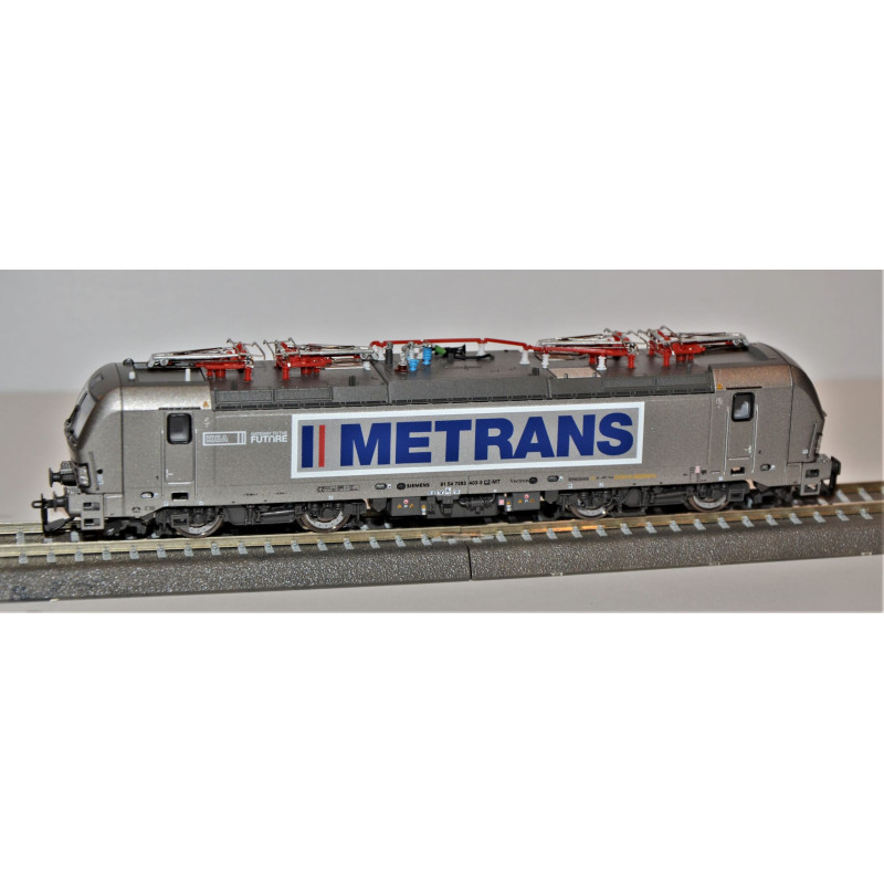 PIKO electric locomotive 383 Vectron "METRANS", 6.ep, analog TT