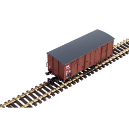 PIKO 2nd class covered wagon from ČSD, 3rd series. TT