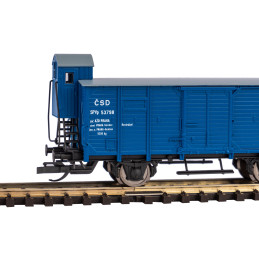 PIKO 2nd class covered wagon G02 SPVp ČSD "sorted by AŽD PRAHA," 3rd edition. TT