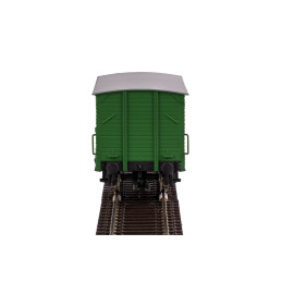 PIKO 2nd class covered wagon G02 Lp ČSD "PIVOVAR VELKÉ POPOVICE", 3rd edition. TT