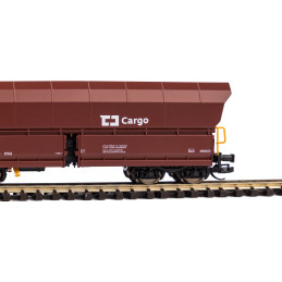 PIKO 4-axle Falns ČD Cargo dump wagon, 6th series. TT