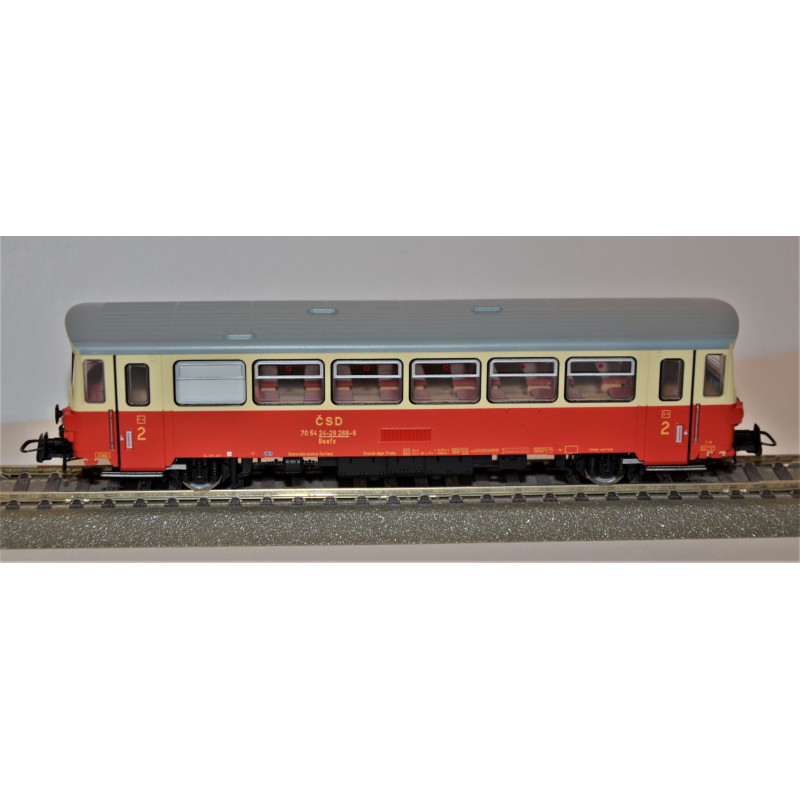 ROCO 2-axle Baafx ČSD trailer car, 4th series, analog  H0