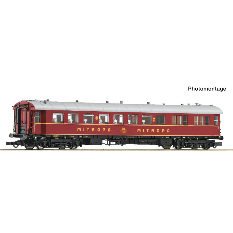 ROCO 6200211 4-axle WRg DR MITROPA dining car,  4th edition      H0