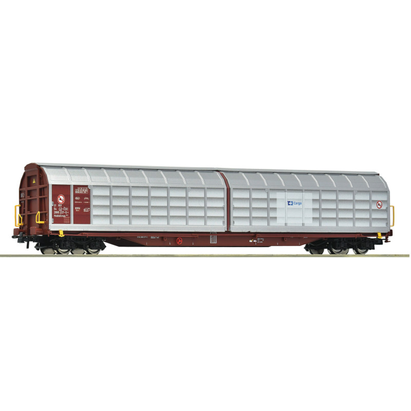 ROCO 4-axle covered wagon with sliding walls Habbillnss ČDC, VI.ep.   H0