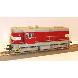 ROCO motor locomotive 742.162 ČD "Kocour, Bangle", 5th series, analog   H0