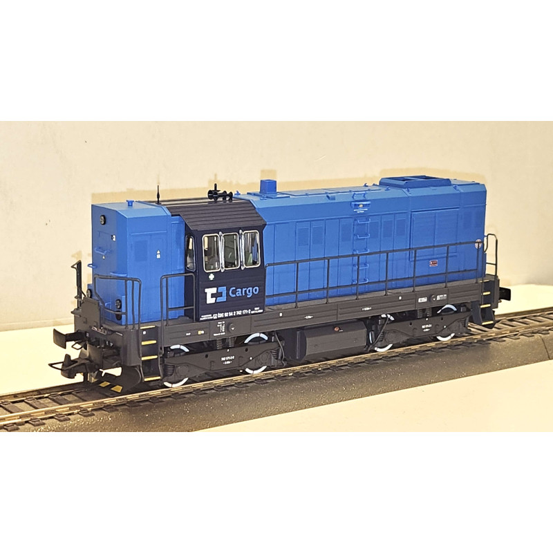 ROCO motor locomotive 742.171 ČD Cargo "Kocour, Bangle", 6th series, analog  H0