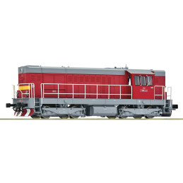 ROCO motor locomotive T466.2129 ČSD "Kocour, Bangle," 4th series, analog H0