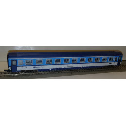 ROCO set of 2 EUROFIMA ČD 4-axle cars, "Najmrd" paint scheme, 2nd class, Bmz, 6th series, H0